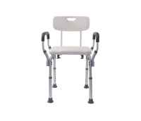 Shower Bench w/back & arms large seat